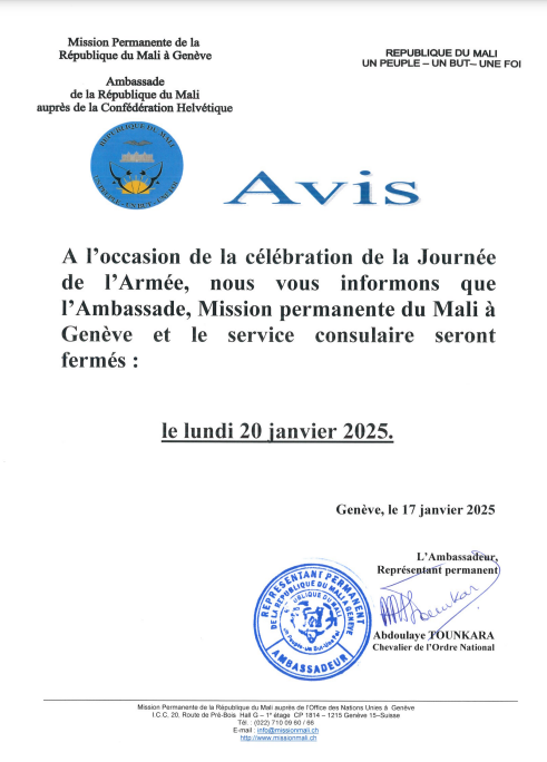 Célébration de la Journée de l'Armée