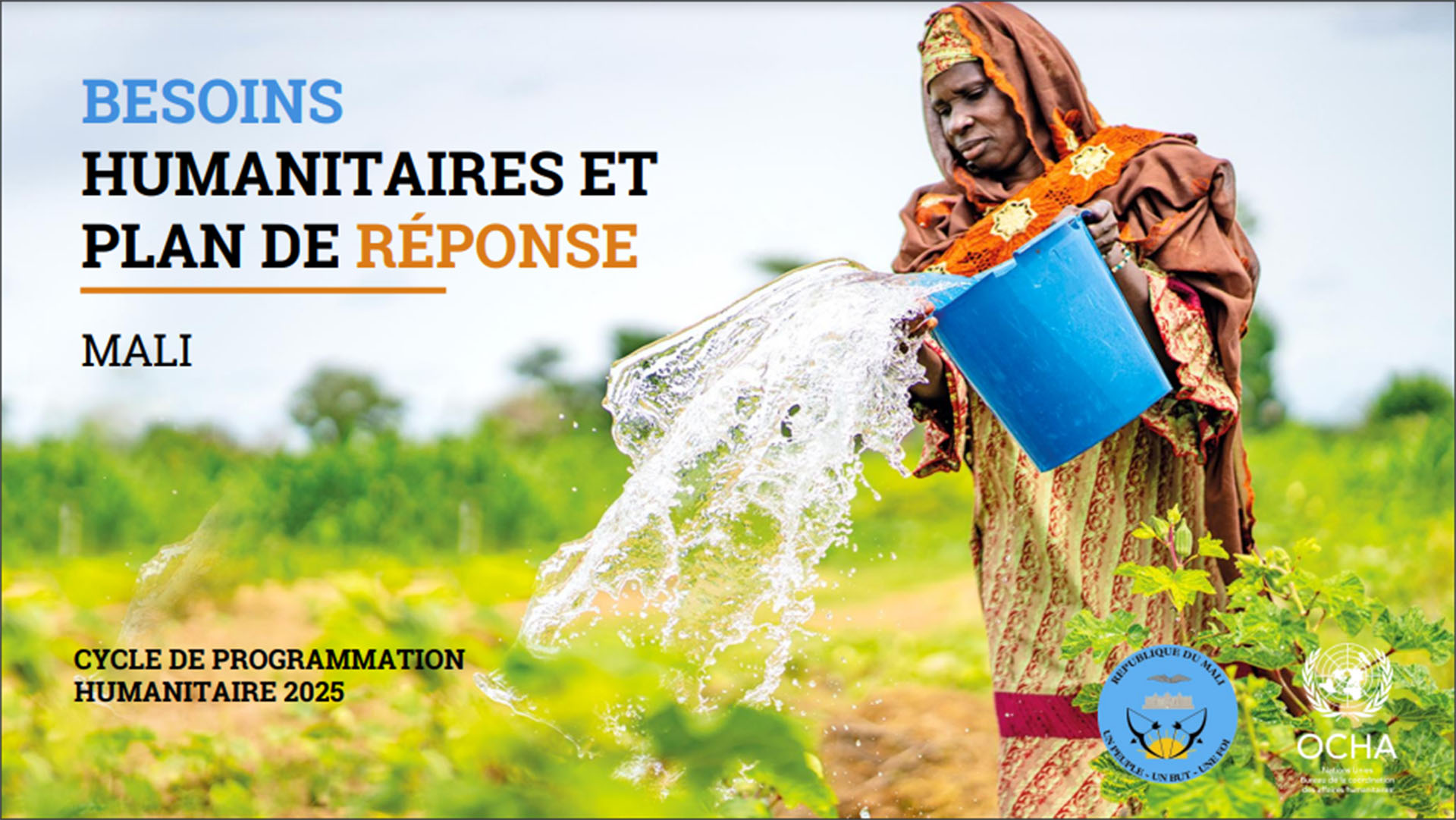 Communiqué de presse Lancement du Plan de Réponse Humanitaire 2025 pour le Mali